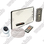 Комплект проводного видеодомофона Eplutus EP-2232 + KDM-6413G